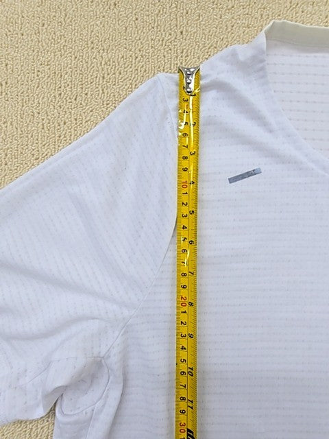 Nike Dri-FIT Men's XL White Running T-Shirt Reflective