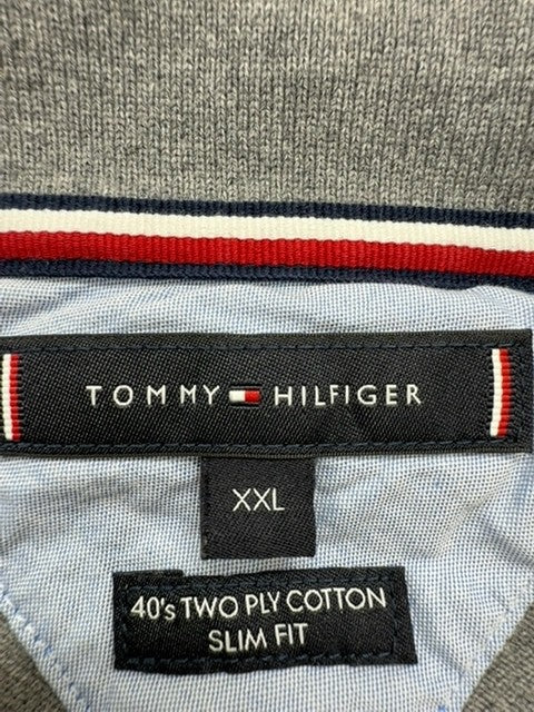 Tommy Hilfiger Men Gray Polo Shirt size XXL product image 4