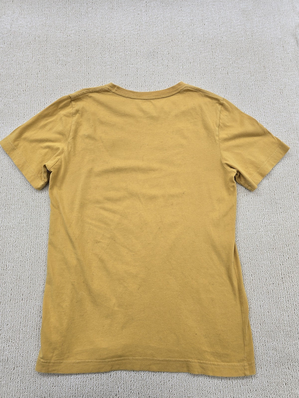 Levi's Men's Graphic T-Shirt Large Mustard Yellow Short Sleeve Cotton
