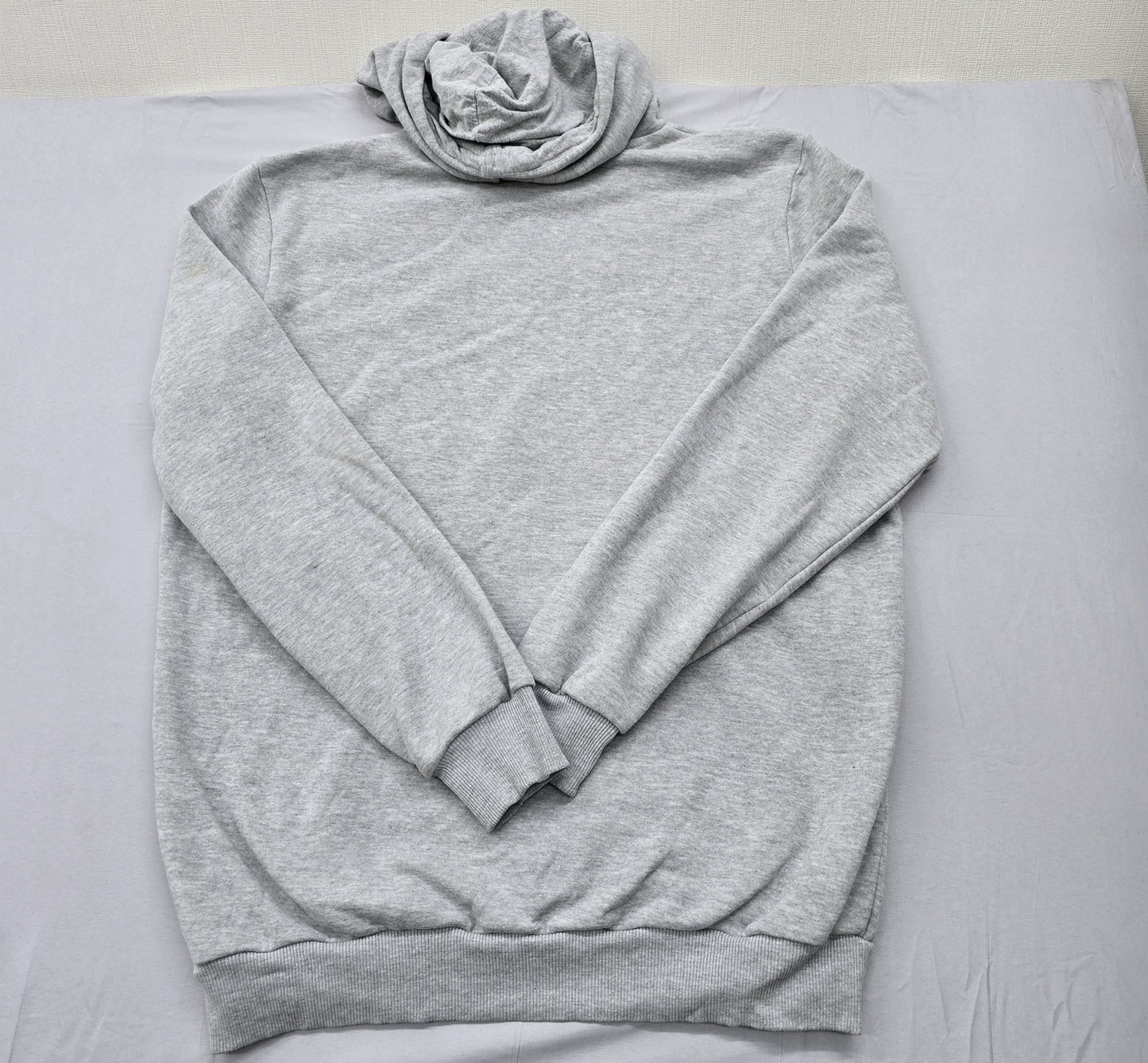 Puma Women's Gray Leopard Print Fleece Hoodie Size M Regular