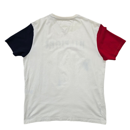 Tommy Hilfiger Men White T-Shirt size XL product image 2