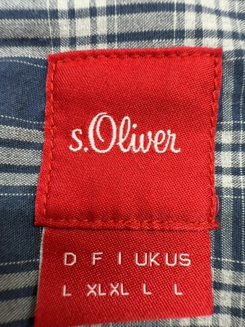 s.Oliver Men Navy Shirt size L product image 3