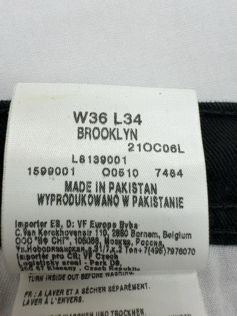 Lee Boys Black Jeans size 36X34 product image 5