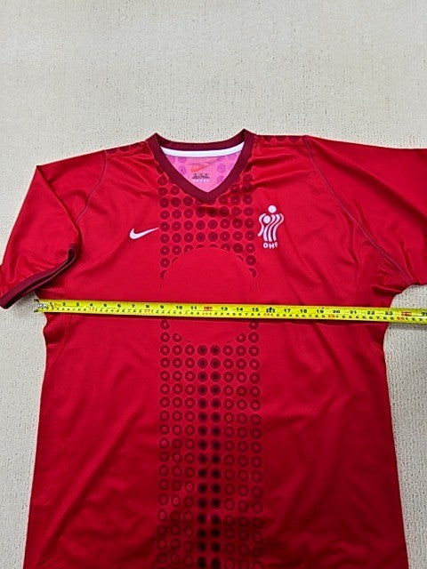Nike Men's Maroon Dri-FIT Jersey XL Short Sleeve Replica