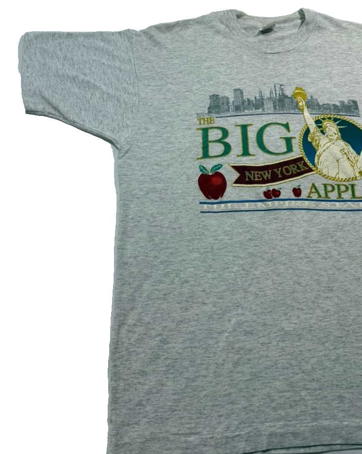 Fruit Of The Loom Big New York Apple T-Shirt | The Empire State | S/XL | Unisex