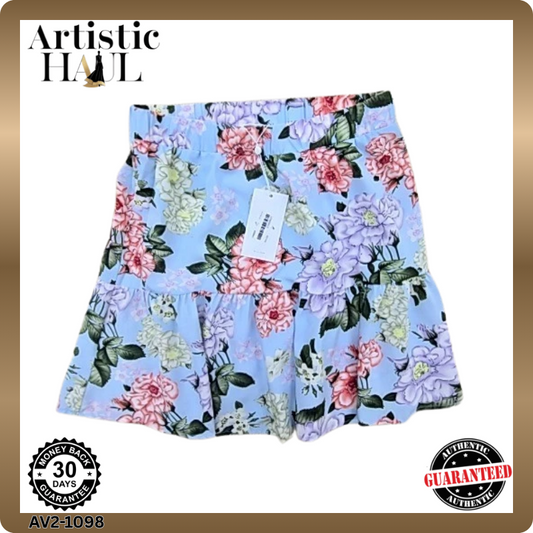 Vila Women's Skirt – Size M, Floral