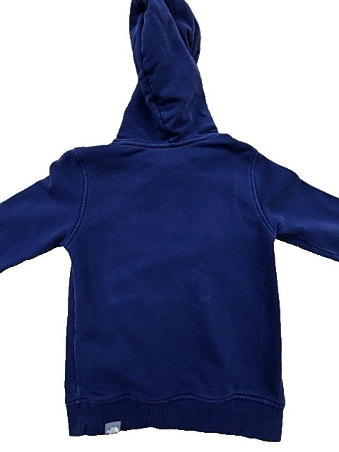 The North Face Youth Navy Pullover Hoodie Size M Kangaroo Pocket