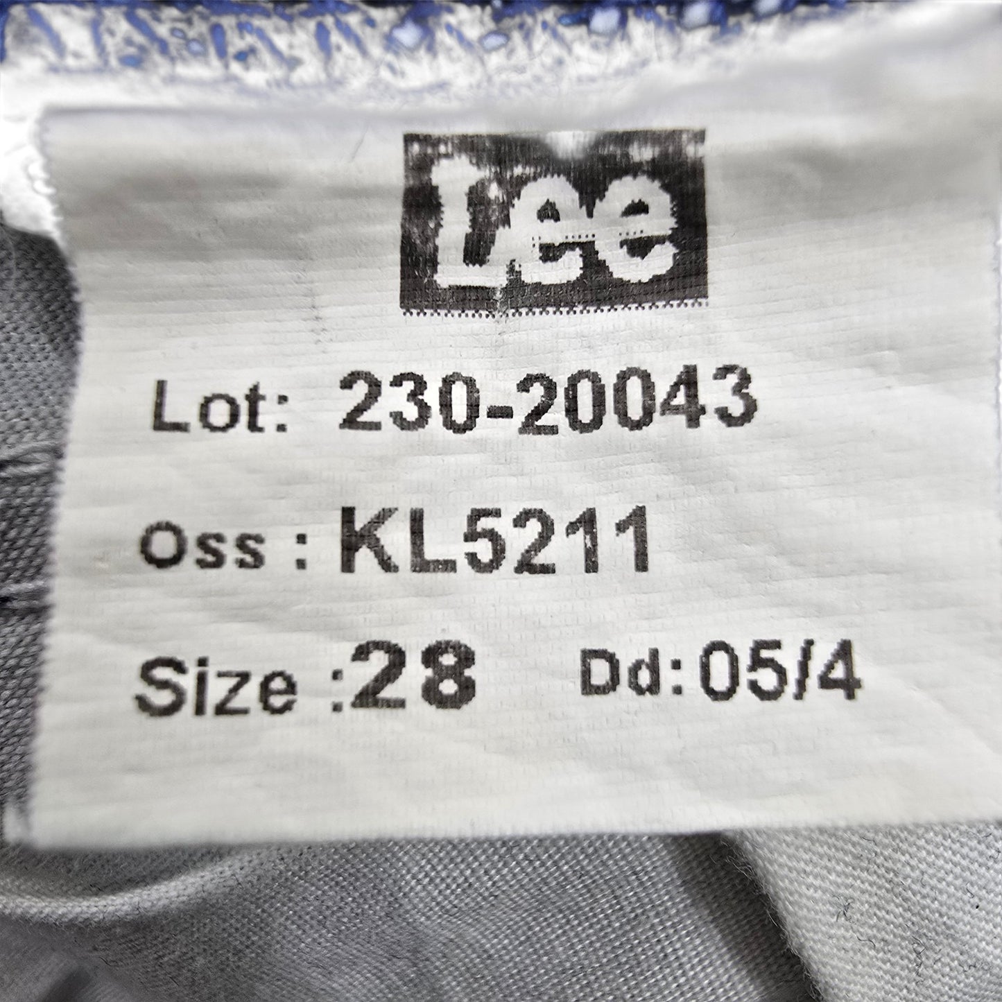 Lee Men Blue Straight Jeans 31 Inseam Medium Wash Size 230-2004.3 New
