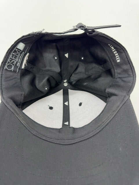 Adidas Unisex Black Baseball Cap Adjustable Strap One Size Fits Most Used