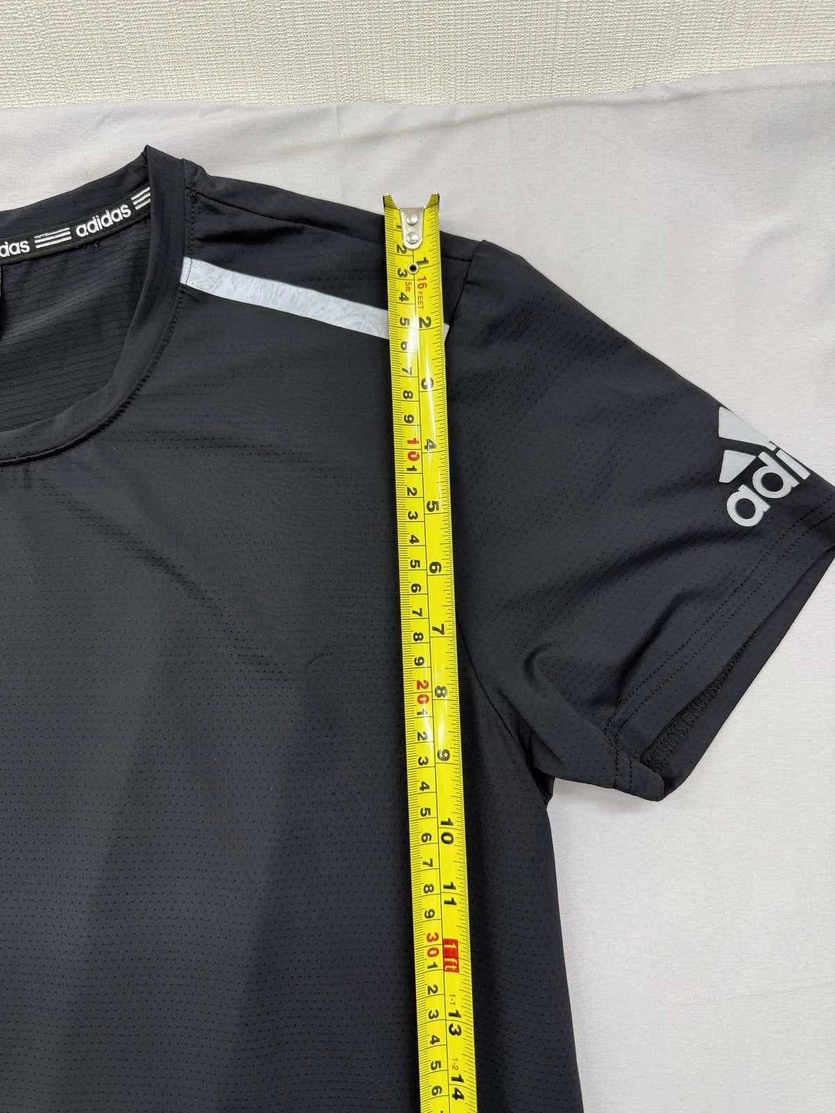 Adidas Black Men's T-Shirt XL Short Sleeve Crewneck Regular Fit