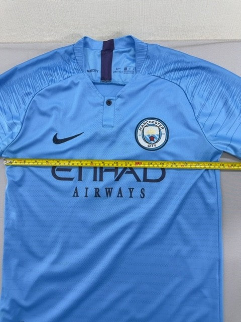 Nike Men's M Blue Dri-FIT Jersey Short Sleeve Crew 2018 Thailand
