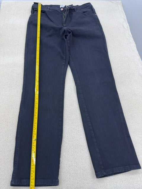 Wrangler Men's Navy Blue Texas Straight Jeans 36x34 Stretch