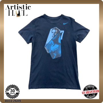 Nike Men's Cristiano Ronaldo Navy Slim Fit T-Shirt Size L