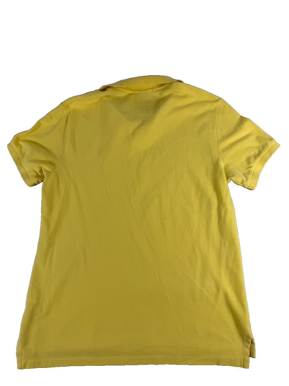 Polo Ralph Lauren Slim Fit Yellow Polo Shirt Men's Short Sleeve M