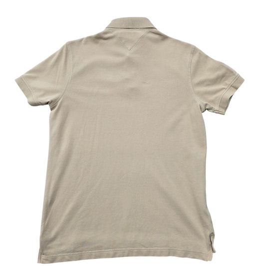 Tommy Hilfiger Men's Beige Polo Shirt – Size M – Ref BB839