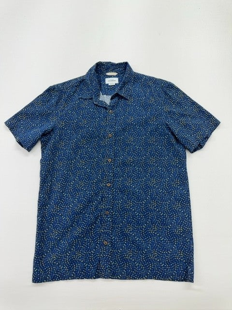 Pull&Bear Men Blue Shirt size 38 product image 1