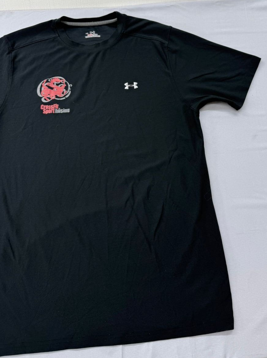 Under Armour Men's HeatGear Compression Black T-Shirt MD