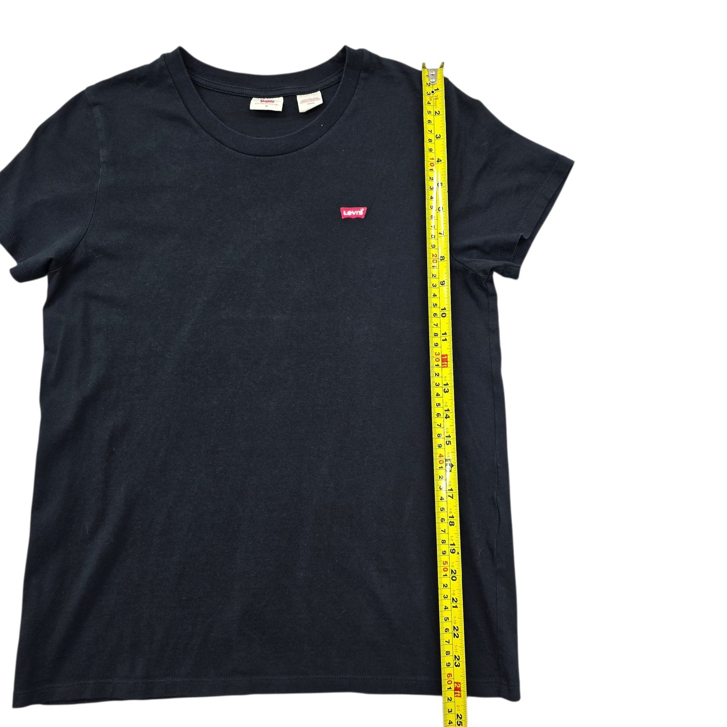 Levi's Women Black T-Shirt size M product image 8
