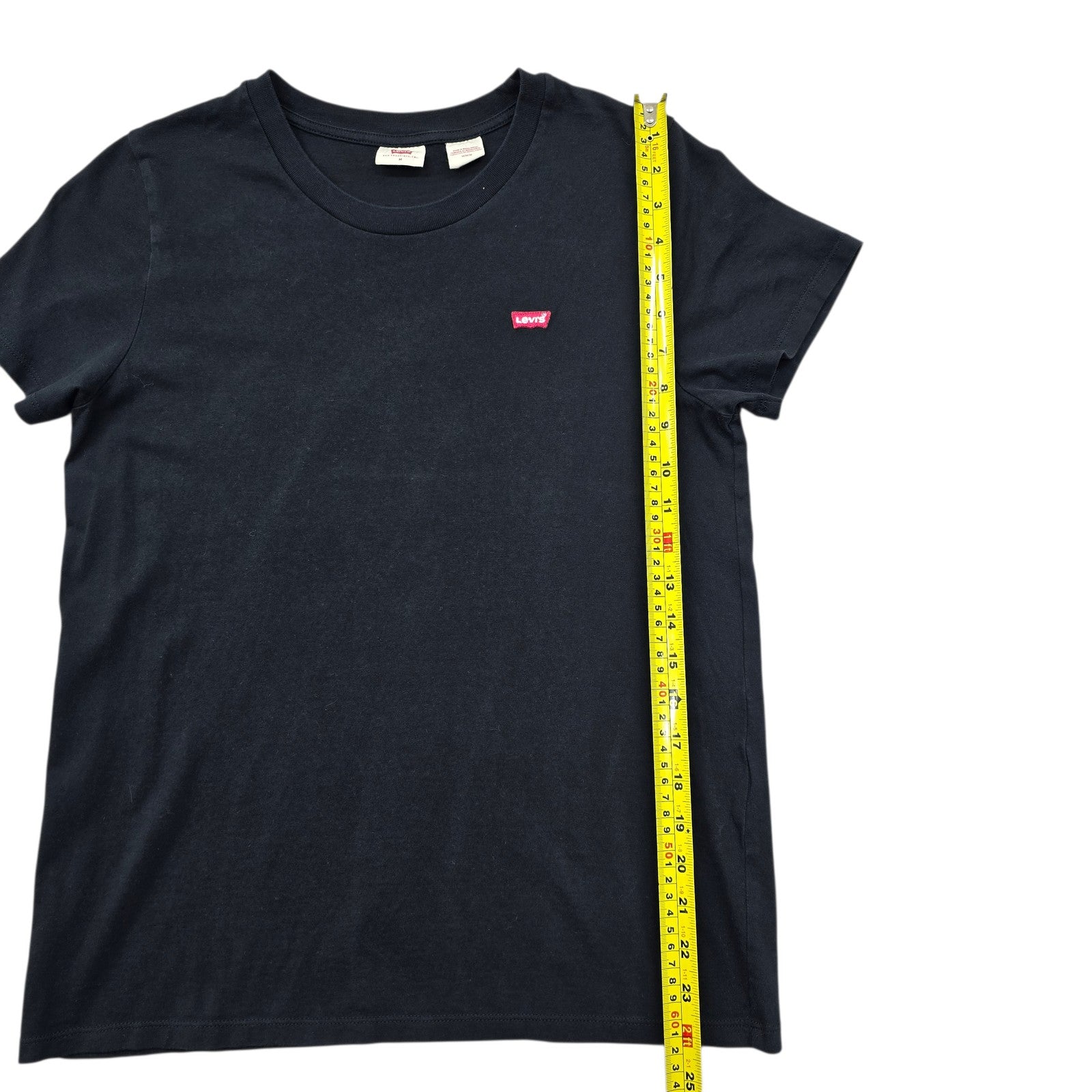 Levi's Women Black T-Shirt size M product image 8
