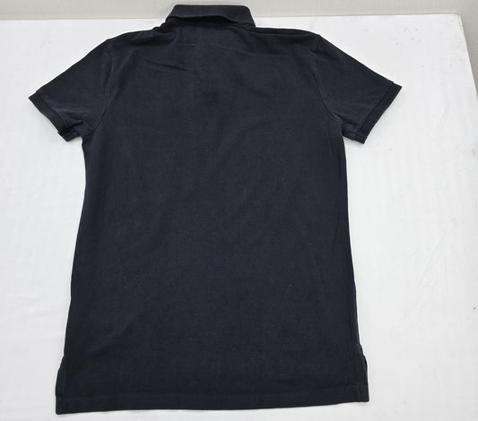 Polo Ralph Lauren Men's Black Polo Shirt – Size S, Short Sleeve