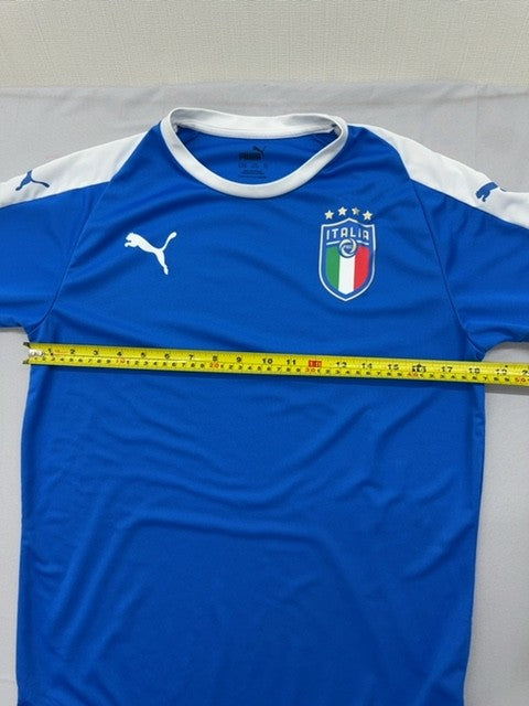 Puma Blue XL Short Sleeve Jersey Crewneck Regular Fit 782917-10
