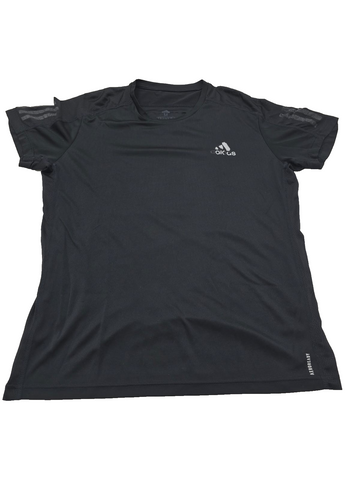 Adidas Running Primegreen T-Shirt Black Size M Made in Indonesia