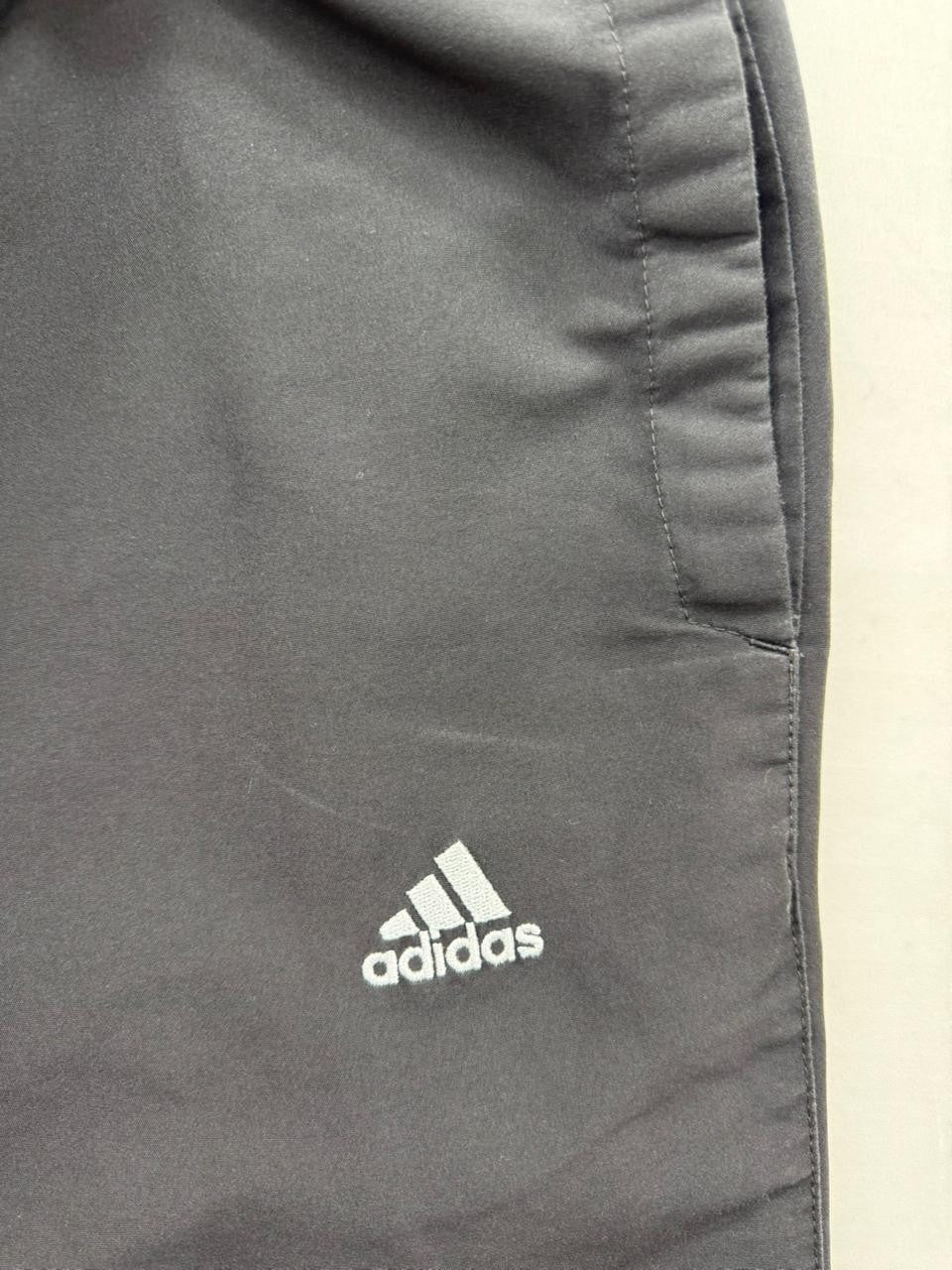 Adidas Men's Black Track Pants XL Climalite Joggers Zip Ankles