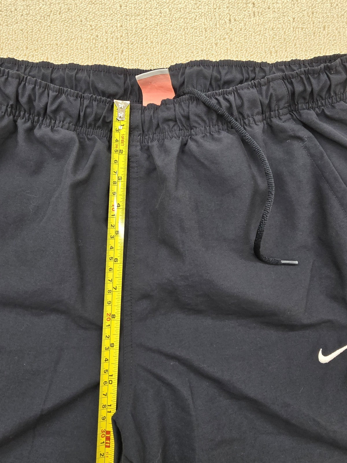 Nike Men's Navy Lap Swim Trunks L Mesh Lining Solid