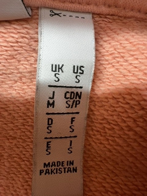 Adidas Women's Clear Pink Trefoil Pullover Hoodie Size S