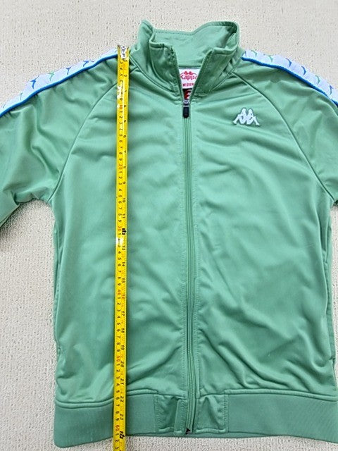 Kappa Artem 2 Track Jacket Men Medium Green Logo Tape
