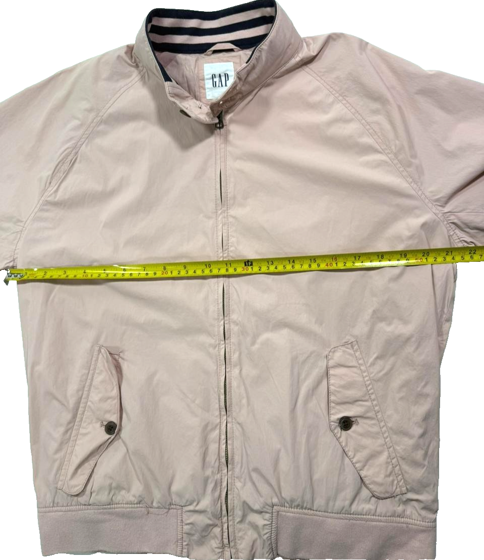 Pink Harrington Jacket Lightweight Harrington Jacket Gap - Size M