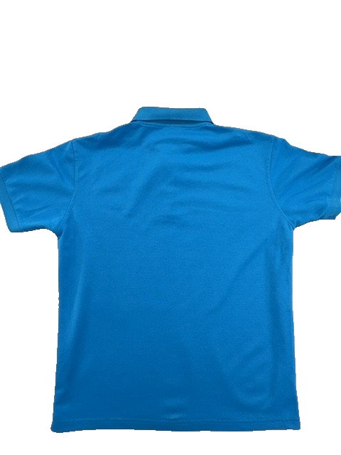Lacoste Blue Cotton Polo Shirt L Short Sleeve France NWT