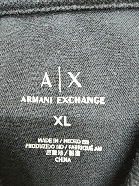 Armani Exchange Men Gray Polo Shirt size XL product image 4
