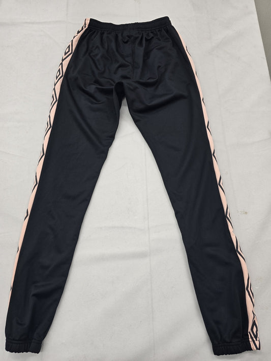 Umbro Men's Black/Pink Diamond Track Pants L EUR Training