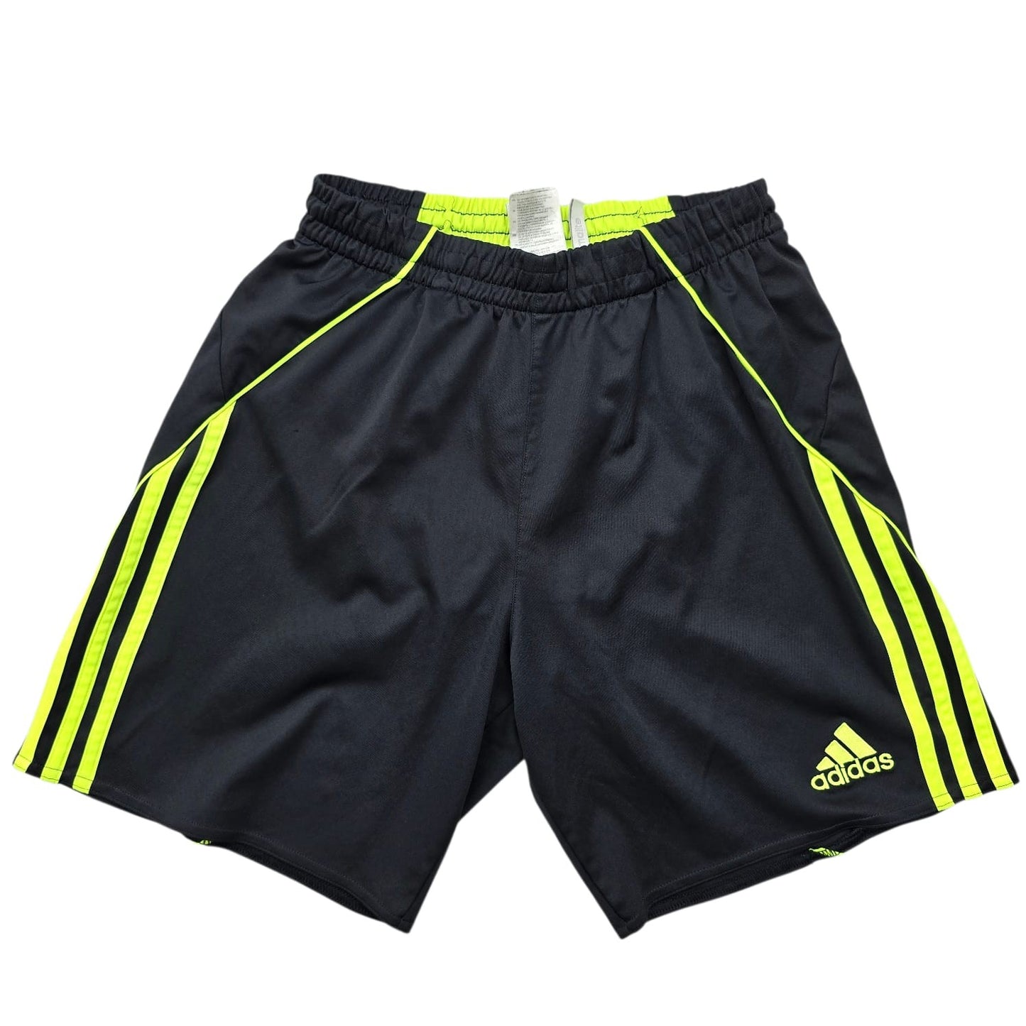 Adidas Men's Black Lime Green Climalite Athletic Shorts Size M