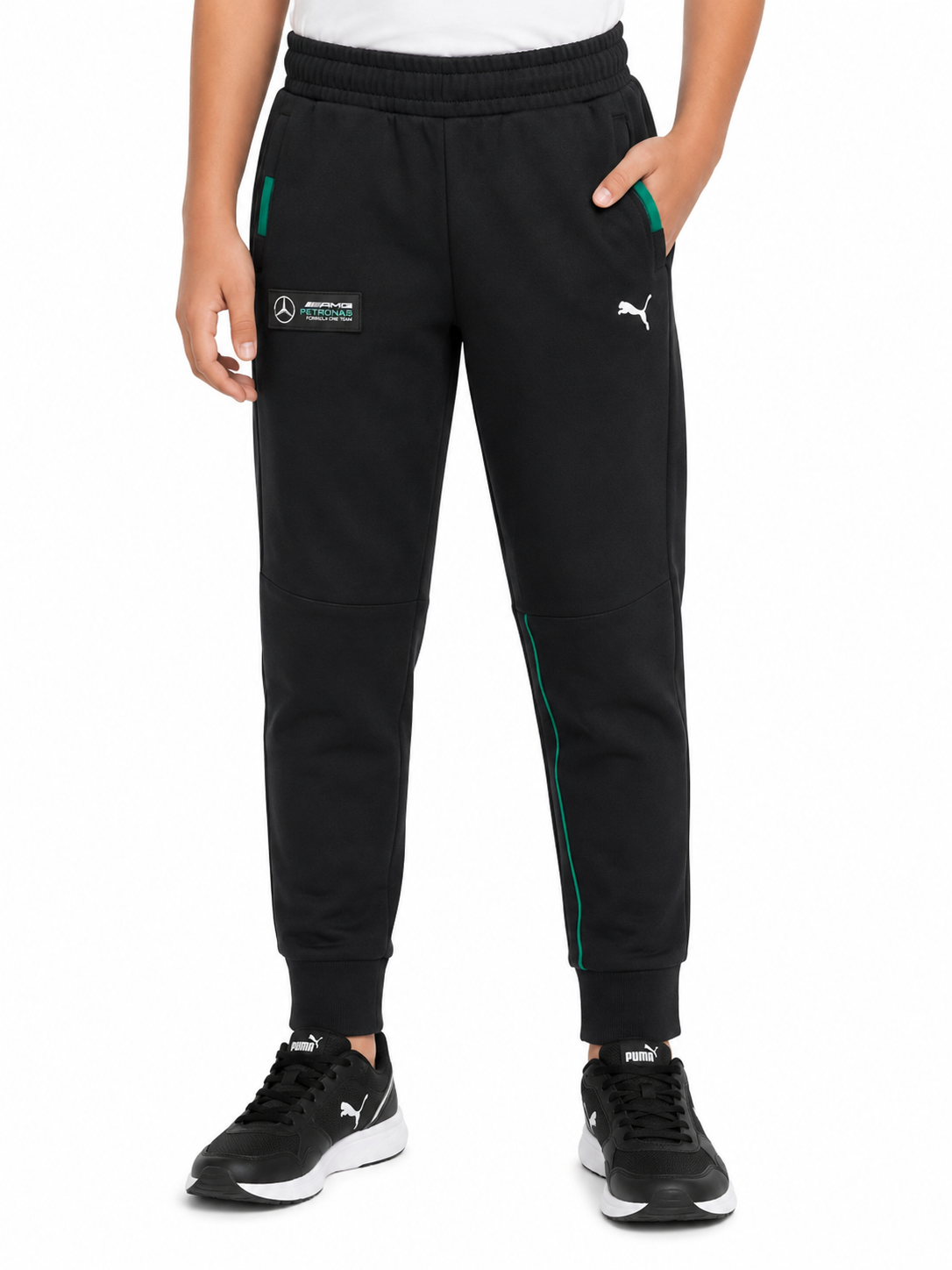 Puma Kids Black Track Pants size XS product image 1