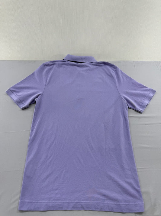 Kappa Men's Purple Polo Shirt – Size L, Short Sleeve, Cotton