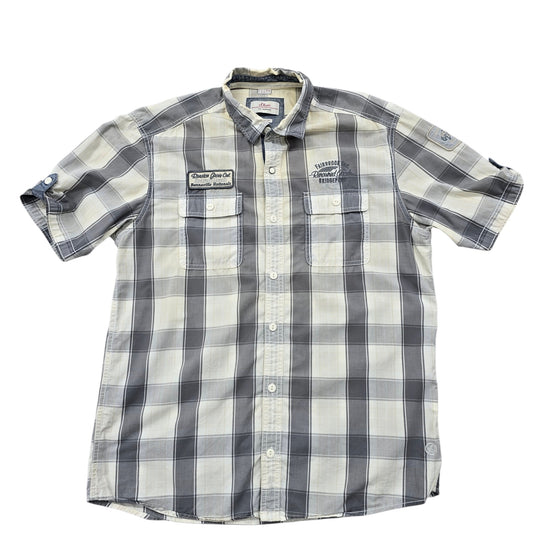 s.Oliver Men White Shirt size L product image 1