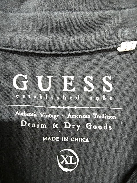 Guess Men Black Polo Shirt size XL product image 3
