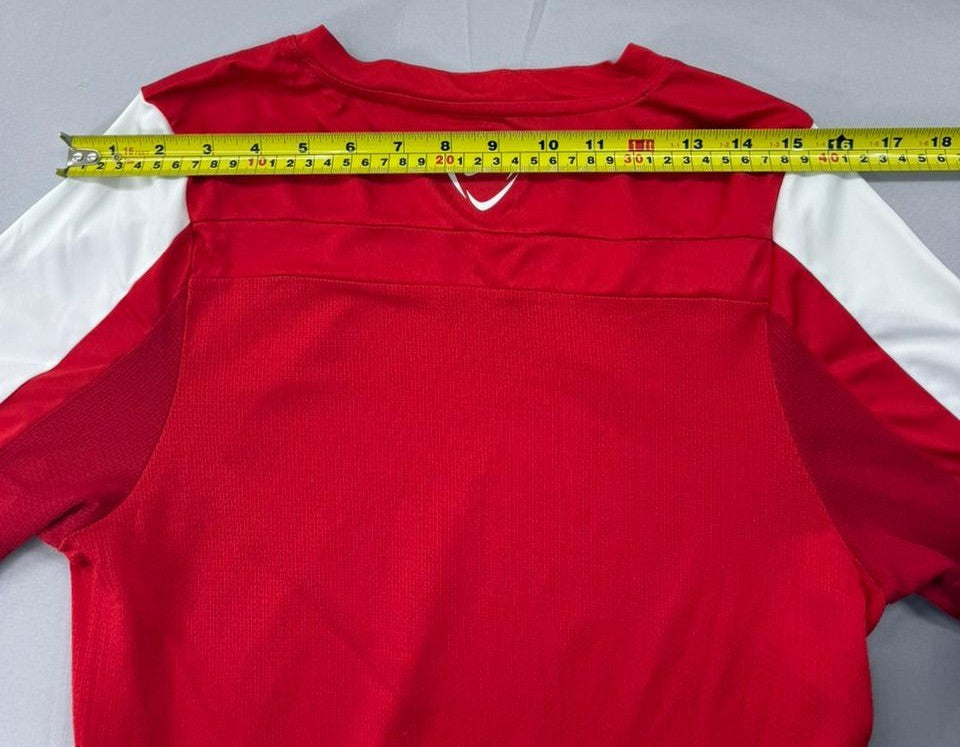 Nike Men's Red Dri-FIT Soccer Jersey Size S Short Sleeve