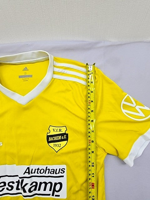 Adidas Men's Yellow VfL Bochum Soccer Jersey S Climacool Short Sleeve