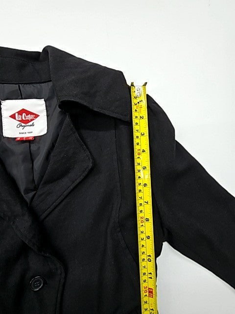 Lee Cooper Women Black Coat size 10 product image 9