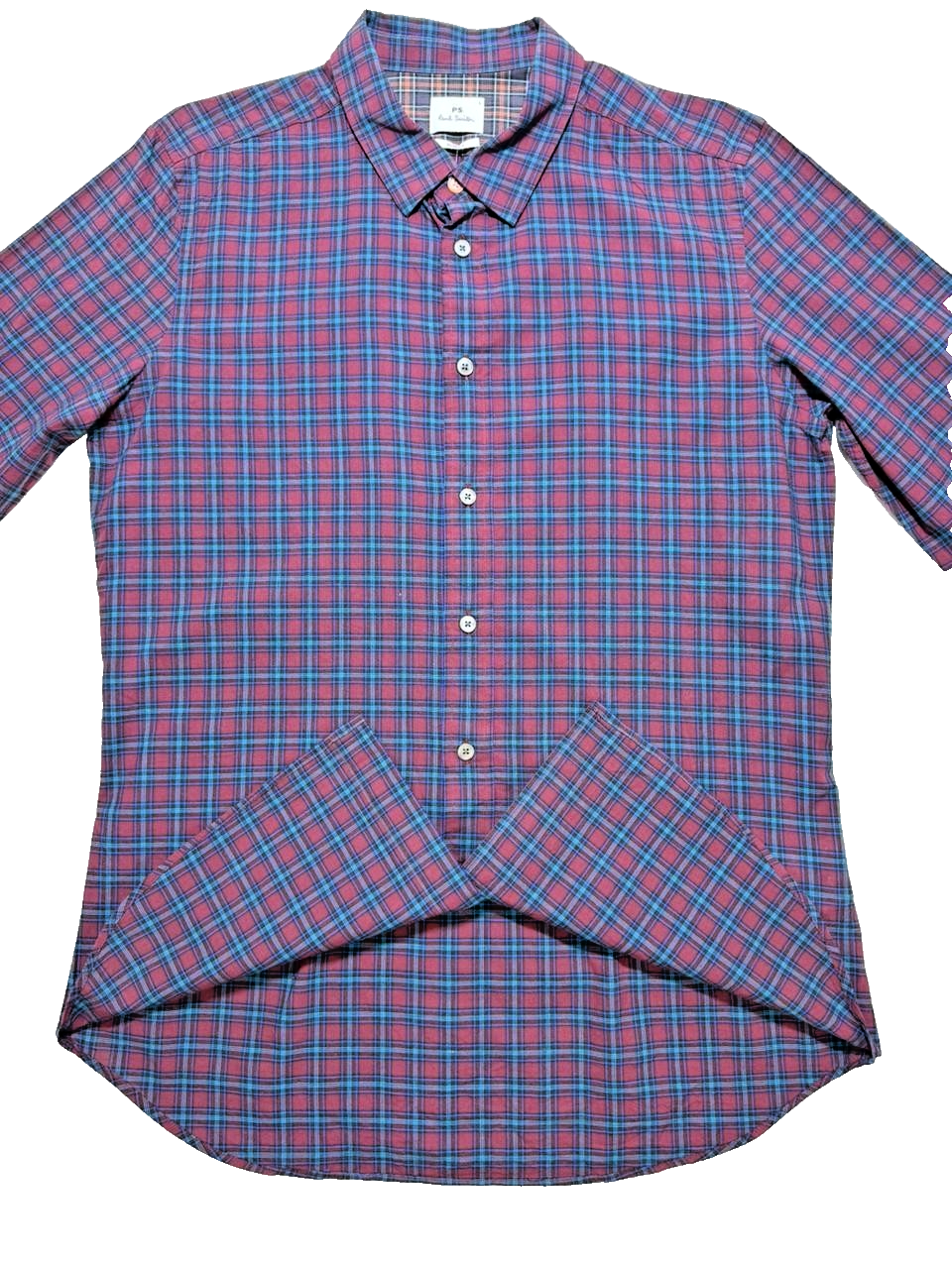 Paul Smith Checkered Shirt For Men - Size L