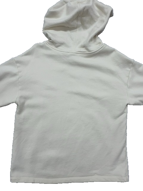 Adidas Unisex End Plastic Waste White Pullover Hoodie Size L