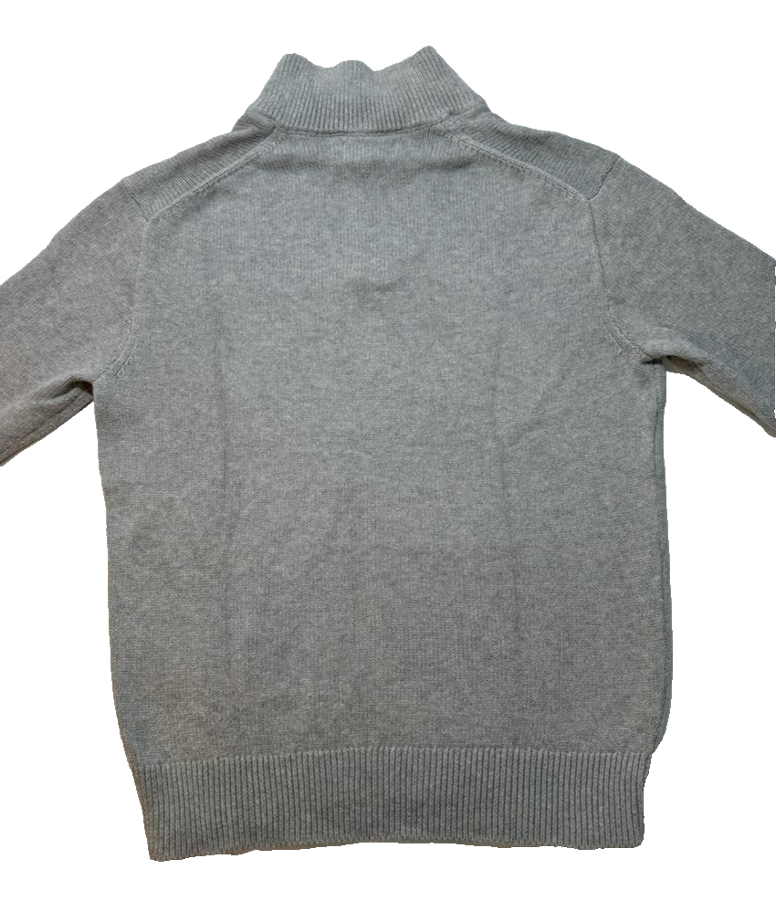 Polo Ralph Lauren Grey Knit Shawl Collar Sweater Men's M