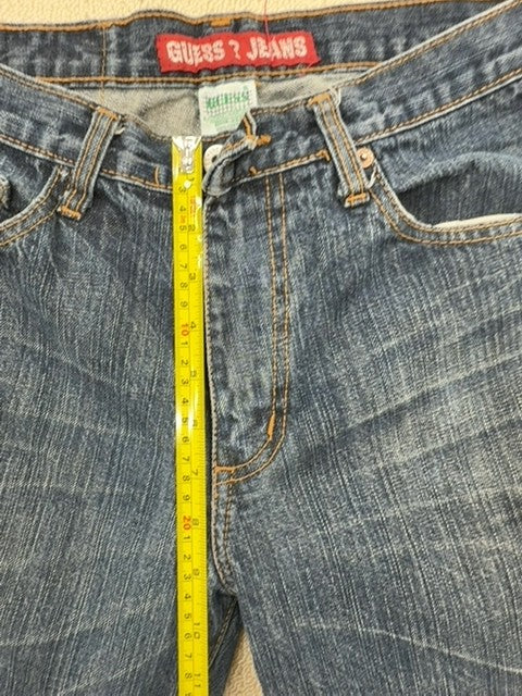 GUESS Women's Blue Vintage Jeans 100% Cotton Made in USA