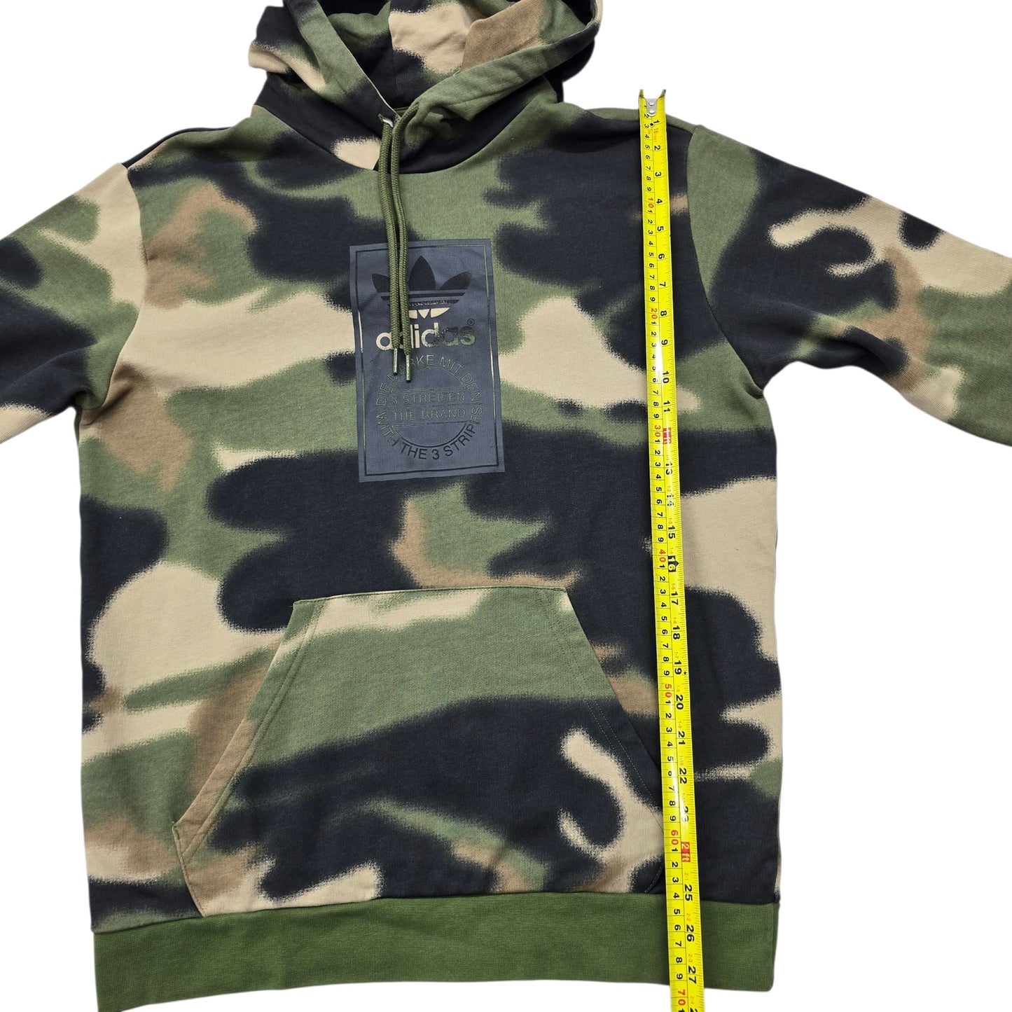 Adidas Men's Multicolor Camo Pullover Hoodie Size M
