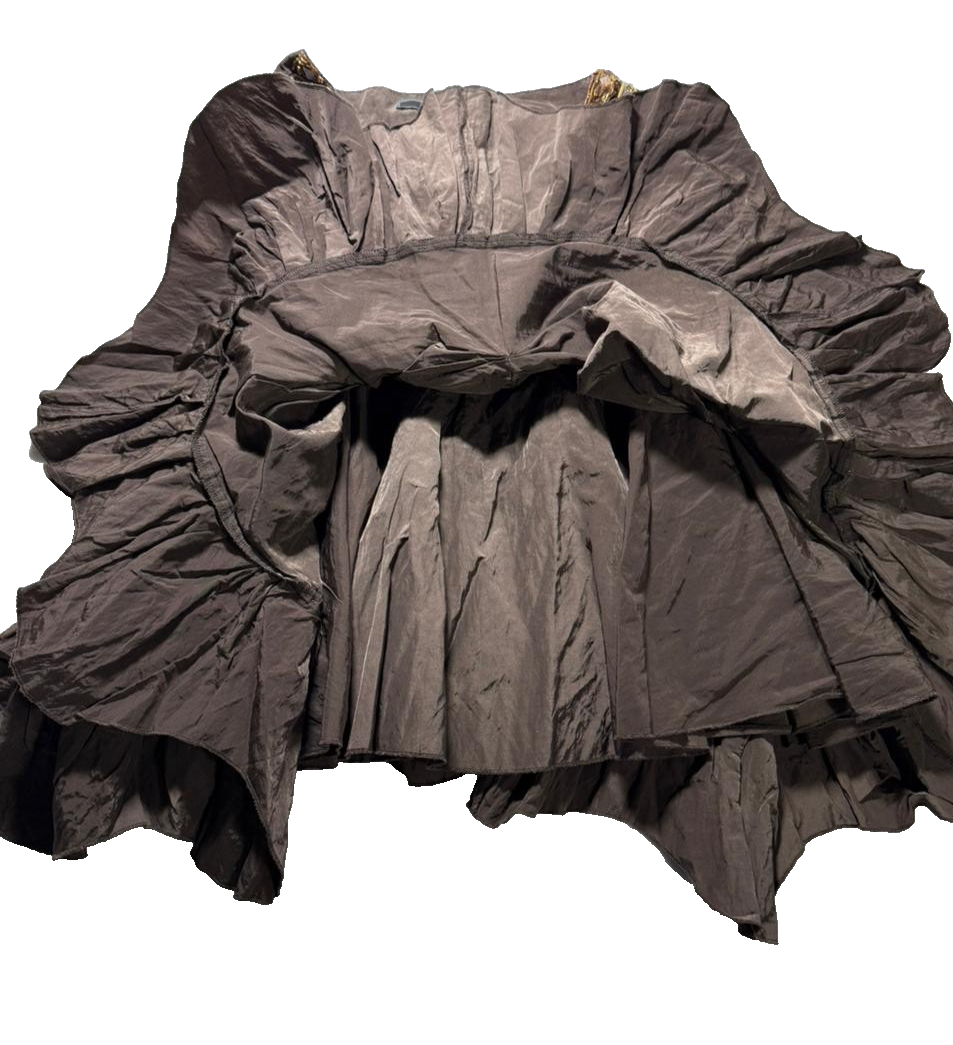 Urban Renewal One-Of-A-Kind Brown Midi Skirt