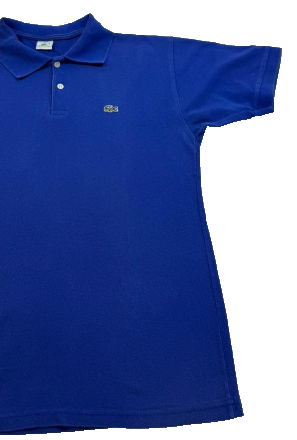 Men's Lacoste Regualr Fit Cotton Polo Shirt Size XL Blue