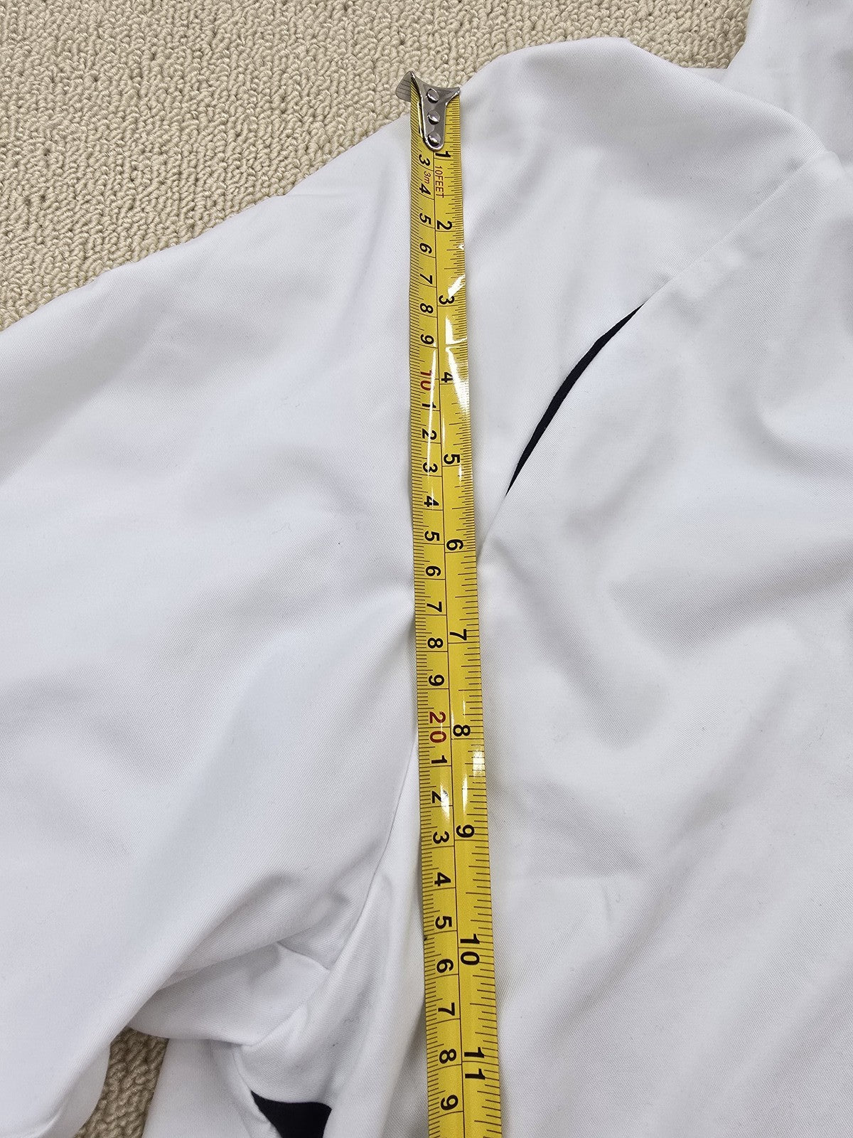 Adidas Men's Track Jacket White Climacool Mesh Polyester M